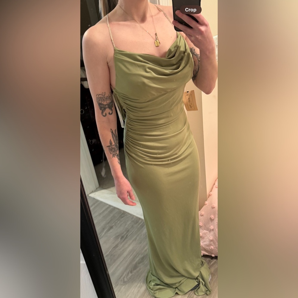 Katie May Revolve Lolita Gown in Avocado NWT - Picture 16 of 16